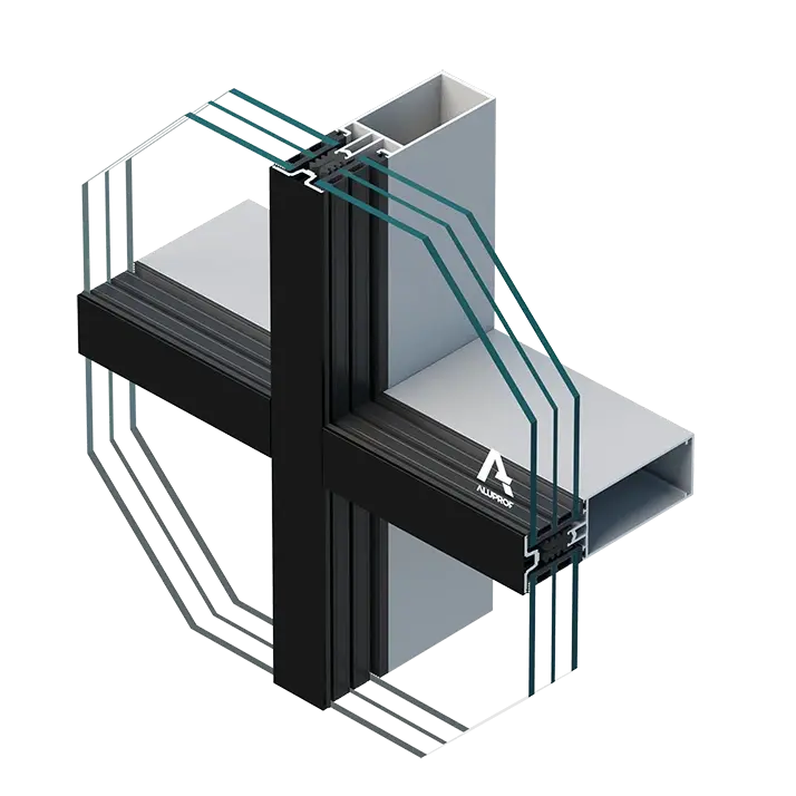 Aluprof MB-SR50N HI+ — високотеплоізольований фасад