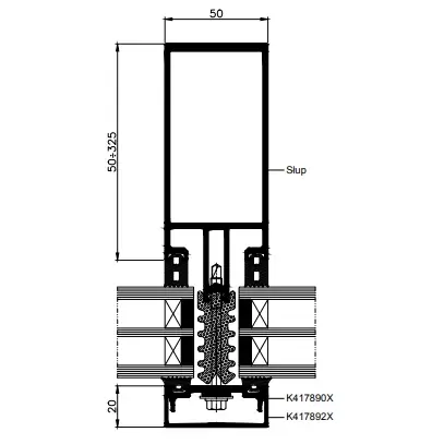 Aluprof MB-SR50N HI+ — високотеплоізольований фасад